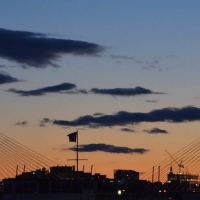 beautiful shot zakim bridge boston