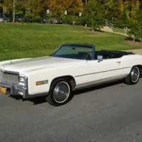 1974 white cadillac