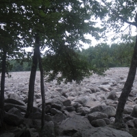 lot boulders rocks